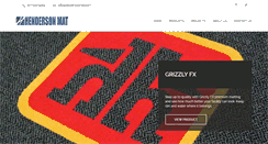 Desktop Screenshot of hendersonmat.com